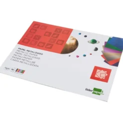 Bloc de trabajos manuales Liderpapel metalizado
