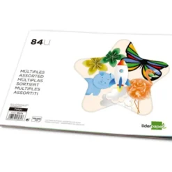 Bloc de trabajos manuales Liderpapel (cartulina - papel charol - papel seda - celofan)