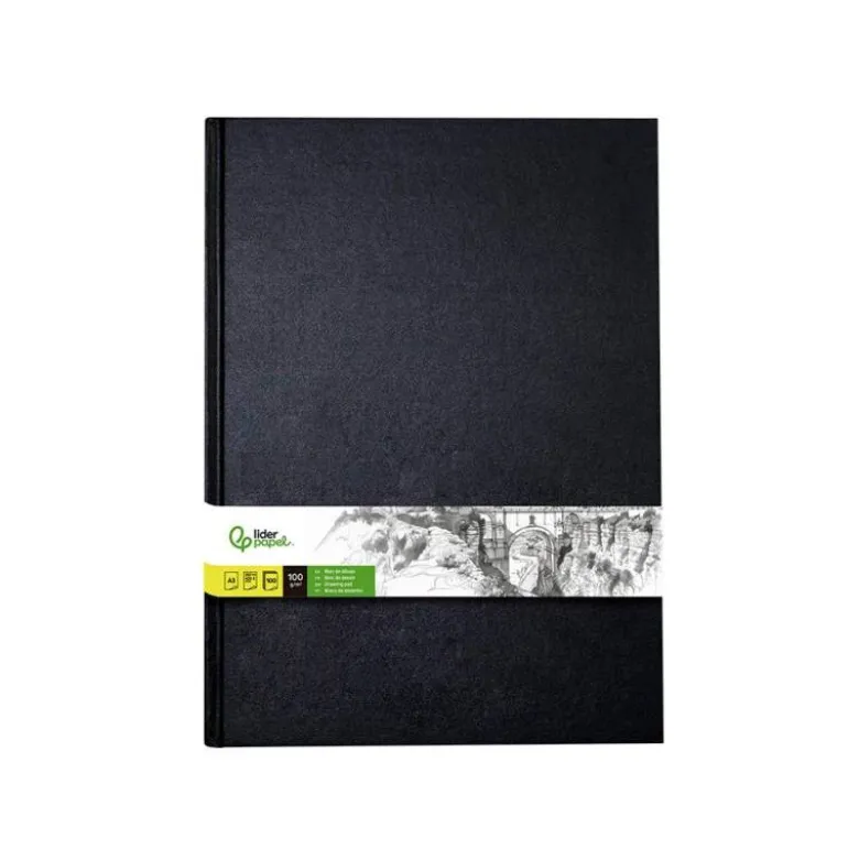 BLOC DIBUJO LIDERPAPEL ESBOZOS ENCUADERNADO DIN A3 420X297 MM 100 HOJAS 100 GR/M2