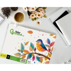 Bloc dibujo Liderpapel Folio 20 hojas 90 gr
