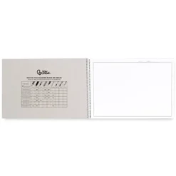 BLOC DIBUJO LIDERPAPEL LINEAL HISTORICO 230X325MM 20 HOJAS 130G/M2 CON RECUADRO PERFORADO