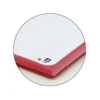 Bloc espiral Oxford Din A-4 extradura 80 hojas microperforado color rojo