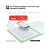 Bloc espiral Oxford Din A-4 extradura microperforado color verde 80 hojas
