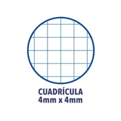 Bloc espiral Oxford extradura cuarto cuadricula 4mm 80 hojas