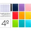 Bloc Liderpapel cuarto smart cuadrícula 6 mm tapa blanda 80 hojas 60 gr color “no se puede elegir”