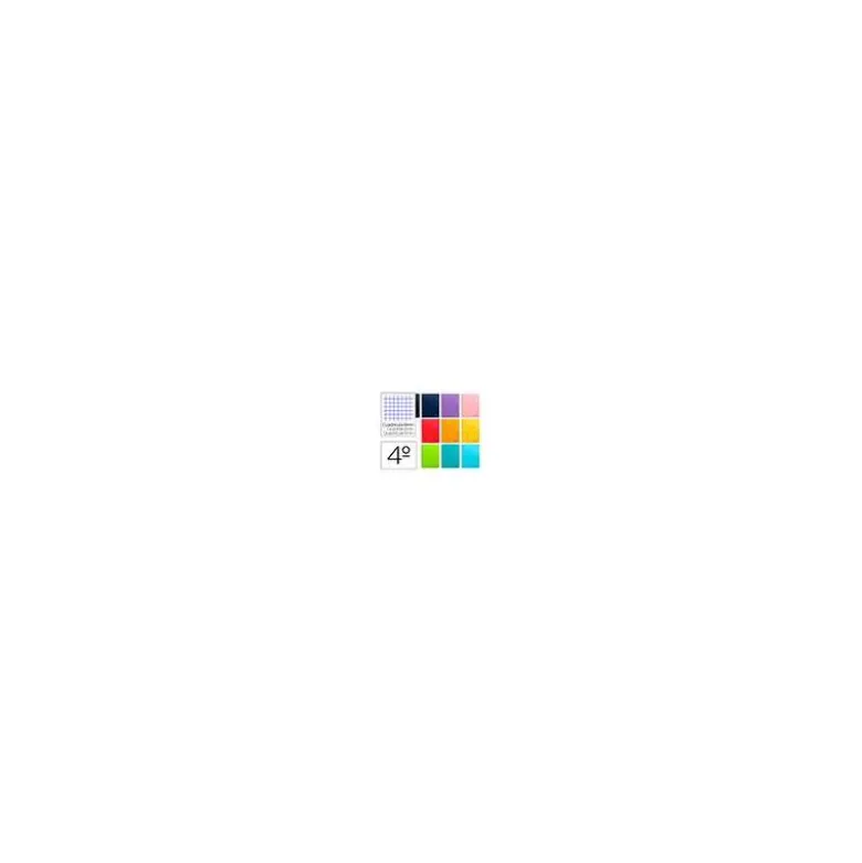 Bloc Liderpapel cuarto smart cuadrícula 6 mm tapa blanda 80 hojas 60 gr color “no se puede elegir”