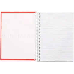 Bloc Liderpapel DIN A4 crafty cuadro 3mm 80 hojas con margen tapa forrada 90 gr color “no se puede elegir”