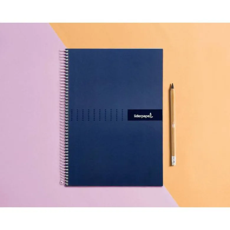 Bloc Liderpapel DIN A4 crafty rayado horizontal 80 hojas con margen forrada 90 gr " no se puede elegir"