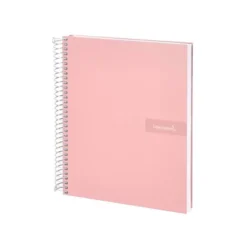 Bloc Liderpapel Din A4 crafy cuadrícula 4mm tapa forrada 90 gr 80 hojas rosa
