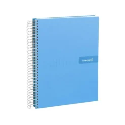 Bloc Liderpapel Din A4 crafy cuadrícula 4mm tapa forrada 90 gr 80 hojas color azul