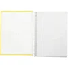 Bloc Liderpapel Din A4 crafy cuadrícula 4mm tapa forrada 90 gr 80 hojas color amarillo