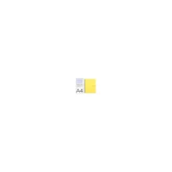 Bloc Liderpapel Din A4 crafy cuadrícula 4mm tapa forrada 90 gr 80 hojas color amarillo