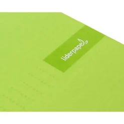 Bloc Liderpapel Din A4 micro crafty cuadrícula 5mm 5 bandas 4 taladros tapa forrada 90 gr 120 hojas color verde
