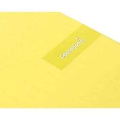 Bloc Liderpapel Din A4 micro crafty cuadrícula 5mm 5 bandas 4 taladros tapa forrada 90 gr 120 hojas color amarillo