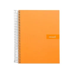 Bloc liderpapel Din A5 micro crafty cuadrícula 5mm 120 hojas tapa forrada 90 gr color naranja