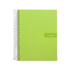 Bloc liderpapel Din A5 micro crafty cuadrícula 5mm 120 hojas tapa forrada 90 gr color verde