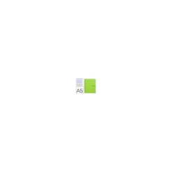 Bloc liderpapel Din A5 micro crafty cuadrícula 5mm 120 hojas tapa forrada 90 gr color verde
