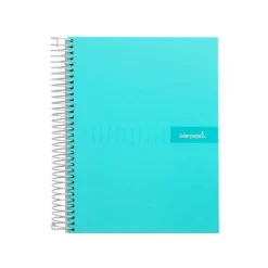 Bloc liderpapel Din A5 micro crafty cuadrícula 5mm 120 hojas tapa forrada 90 gr color azul.