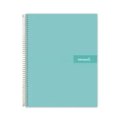 Bloc liderpapel Din A5 micro crafty cuadrícula 5mm 120 hojas tapa forrada 90 gr color azul.