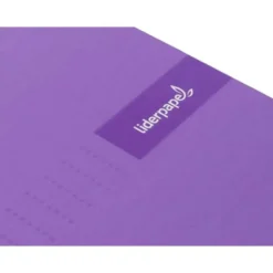 Bloc liderpapel Din A5 micro crafty cuadrícula 5mm 120 hojas tapa forrada 90 gr color violeta
