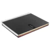 Bloc liderpapel Din A5 micro crafty cuadrícula 5mm 120 hojas tapa forrada 90 gr negro