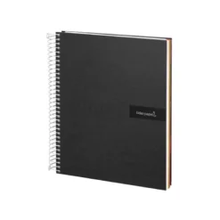 Bloc liderpapel Din A5 micro crafty cuadrícula 5mm 120 hojas tapa forrada 90 gr negro