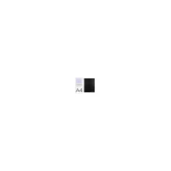 Bloc Liderpapel Din A4 micro jolly cuadrícula 5mm 5 bandas 4 taladros tapa forrada 75 gr 140 hojas color negro