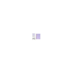Bloc Liderpapel DIN A5 micro wonder crafty liso 5mm 120 hojas tapa plástico 90 g/m2 color violeta