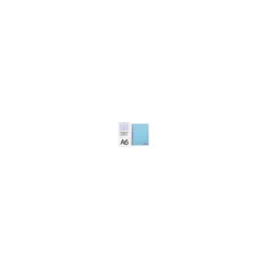 Bloc Liderpapel DIN A6 micro wonder 120 hojas cuadro 5mm 4 bandas tapa plástio 90 gr color azul