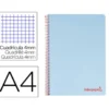 Bloc Liderpapel Din A4 wonder cuadrícula 4mm tapa polipropileno 90 gr color azul