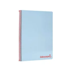 Bloc Liderpapel Din A4 wonder cuadrícula 4mm tapa polipropileno 90 gr color azul