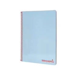 Bloc Liderpapel Din A4 wonder cuadrícula 4mm tapa polipropileno 90 gr color azul