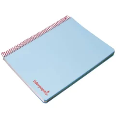 Bloc Liderpapel DIN A4 wonder cuadrícula 5mm tapa plástico 90 gr 120 hojas color azul