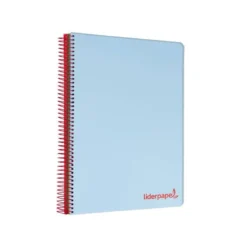 Bloc Liderpapel DIN A4 wonder cuadrícula 5mm tapa plástico 90 gr 120 hojas color azul