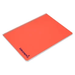 Bloc Liderpapel DIN A4 wonder 80 hojas milimetrado 2mm con margen tapa plástico 90 gr color “no se puede elegir”
