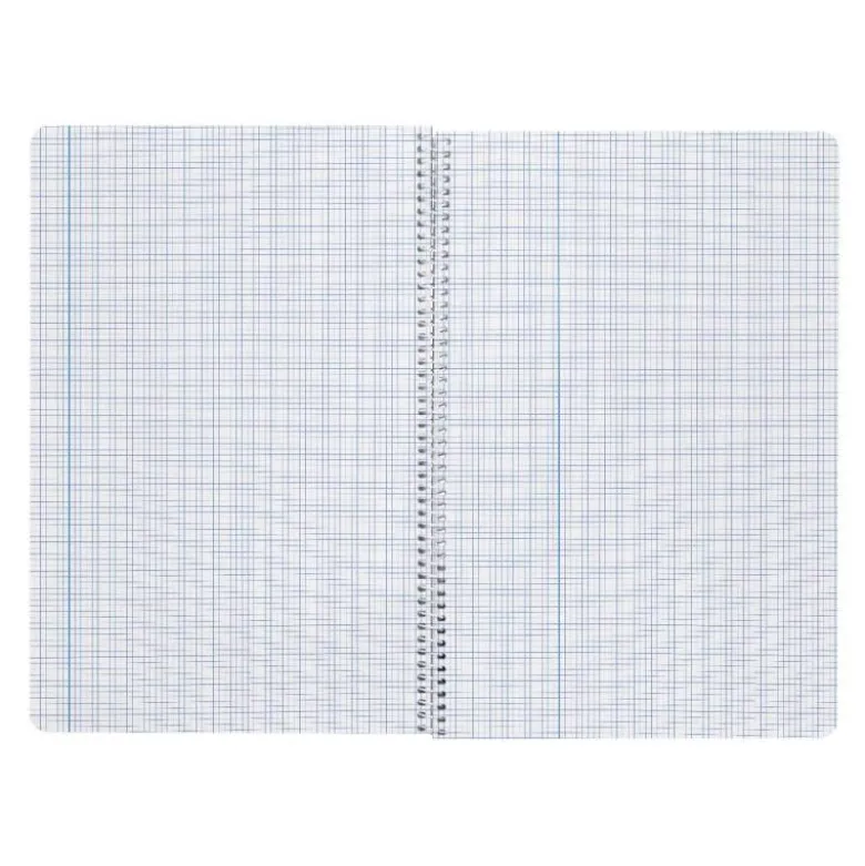 Bloc Liderpapel DIN A5 wonder milimetrado 2mm 80 hojas tapa plástico 90 gr color “no se puede elegir”