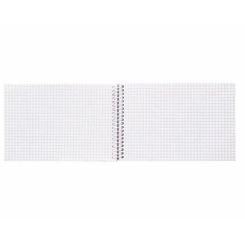 Bloc Liderpapel doeciseisavo apaisado bolsillo witty cuadrícula 4 mm tapa dura 60 gr 80 hojas “no se puede elegir”