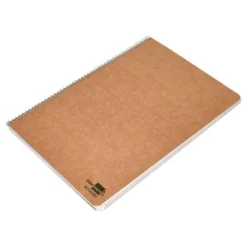 Bloc Liderpapel espiral folio Cuadriculado 4mm 80 hojas con papel reciclado