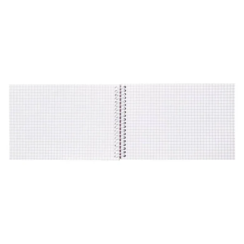 Bloc Liderpapel octavo apaisado bolsillo witty cuadrícula 4 mm 80 hojas tapa dura 75 gr color “no se puede elegir”