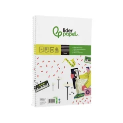 Bloc musica Liderpapel Folio vertical interlineado 3mm