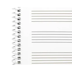 Bloc musica Liderpapel Folio vertical interlineado 3mm