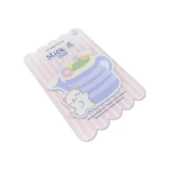 BLOC NOTAS ADHESIVAS IMAGINOVO MEOW 20 HOJAS FLORERO 70X70 MM