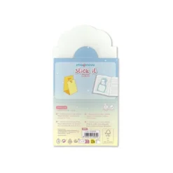 BLOC NOTAS ADHESIVAS IMAGINOVO BUNNY CON SOPORTE 20 HOJAS AZUL 60X125 MM OSO