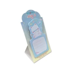 BLOC NOTAS ADHESIVAS IMAGINOVO BUNNY CON SOPORTE 20 HOJAS AZUL 60X125 MM OSO