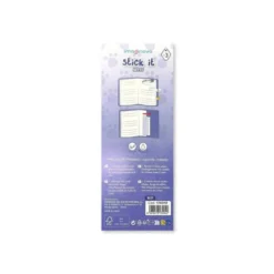 BLOC NOTAS ADHESIVAS IMAGINOVO MARCAPAGINAS GATO 120 HOJAS 8X15X48 MM