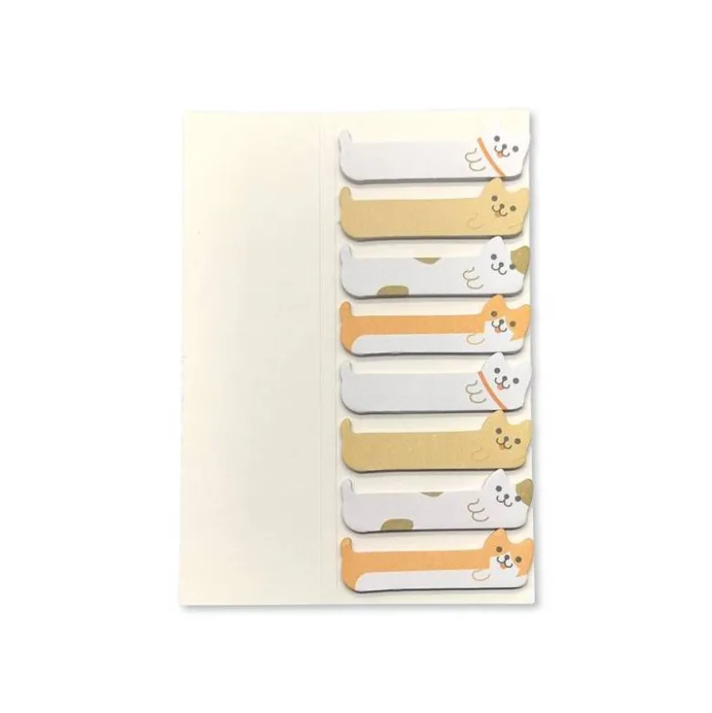 BLOC NOTAS ADHESIVAS IMAGINOVO MARCAPAGINAS PERRITO 120 HOJAS 8X15X48 MM