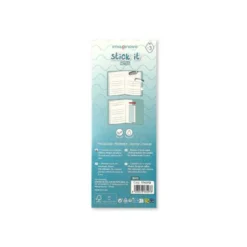BLOC NOTAS ADHESIVAS IMAGINOVO MARCAPAGINAS PINGÜIN0 120 HOJAS 8X15X48 MM