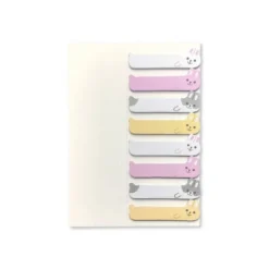 BLOC NOTAS ADHESIVAS IMAGINOVO MARCAPAGINAS CONEJO 120 HOJAS 8X15X48 MM