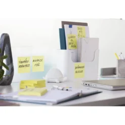 Bloc notas quita y pon Post-it ® super sticky 76 x 127 mm amarillo