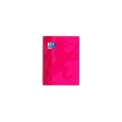 Bloc Oxford Folio School Classic Cuadricula 4 mm 80 hojas color Fucsia